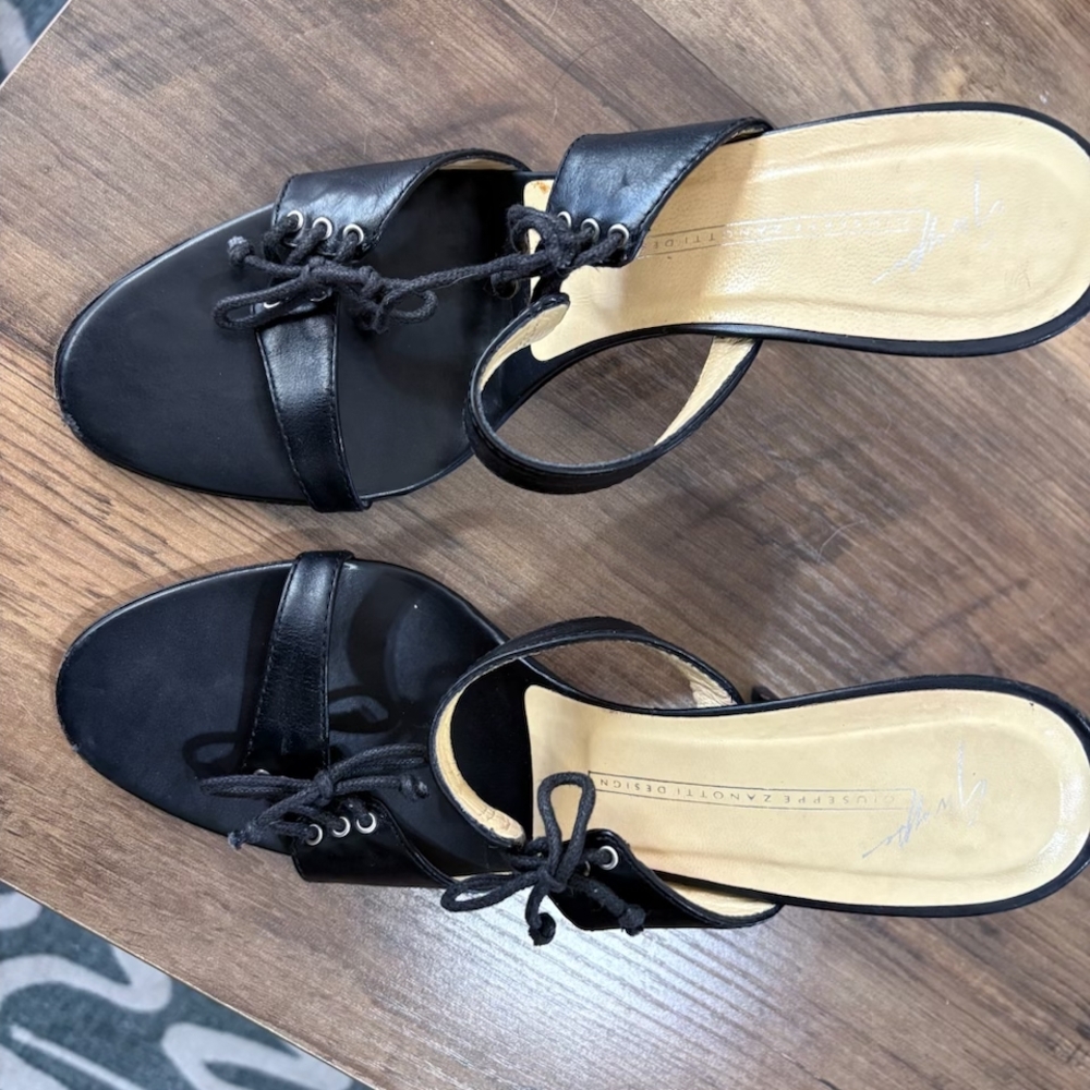 Giuseppe Zanotti Black Women's Sandals
